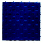 Donkerblauwe Diamonddeck vloertegels