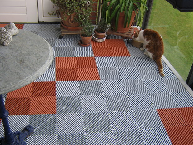 Balkontegels antislip huisdiervriendelijk