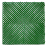 Groene Ribdeck vloertegels