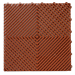 Terracotta Ribdeck vloertegels